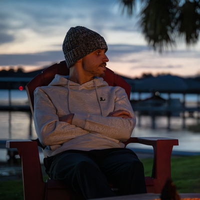 Lake&Lure Stacked Logo Knit Hat