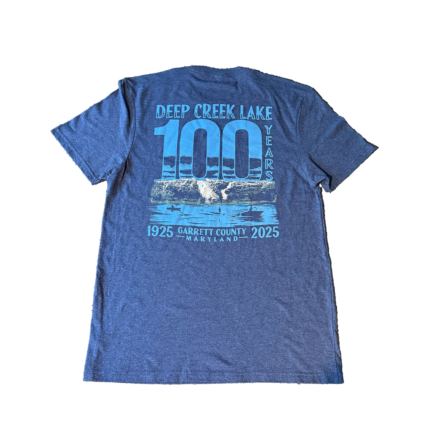 Deep Creek Lake 100 Year Recycled Tee - Unisex