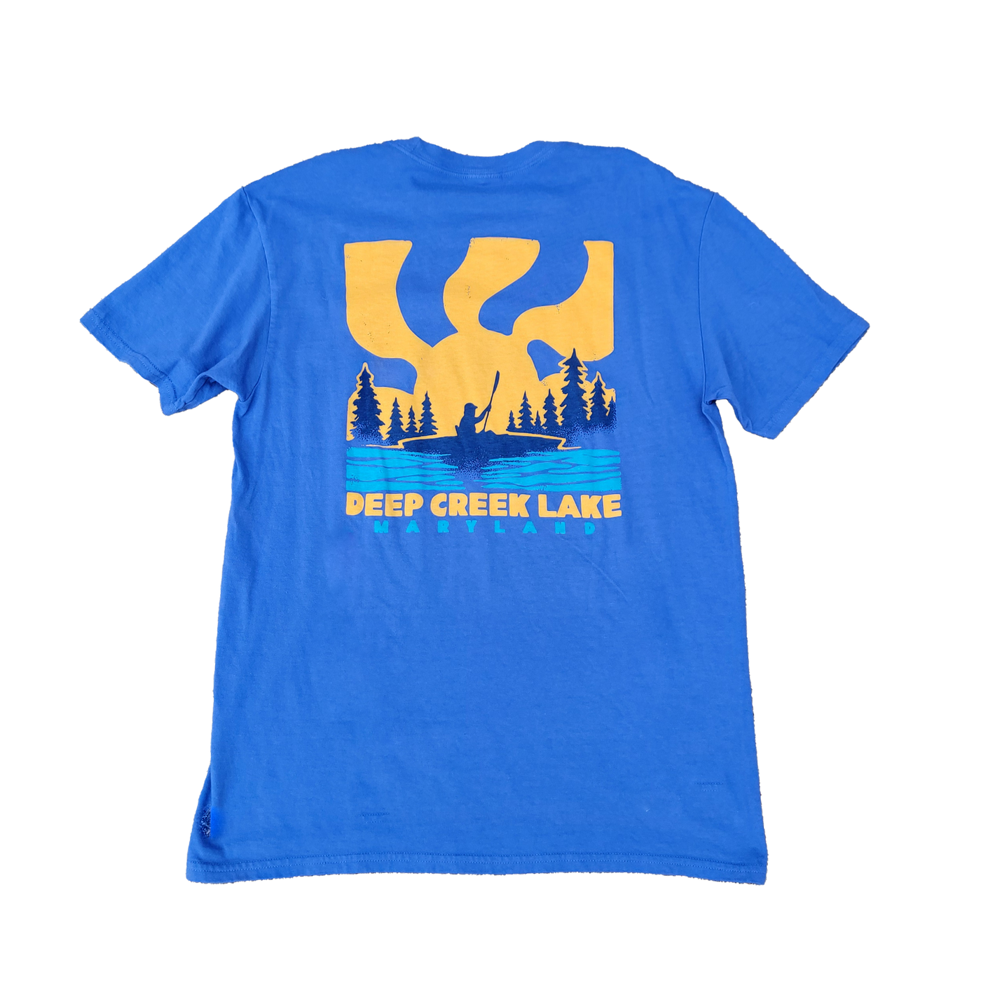 Kayak Waves Garment Dyed Tee - Unisex