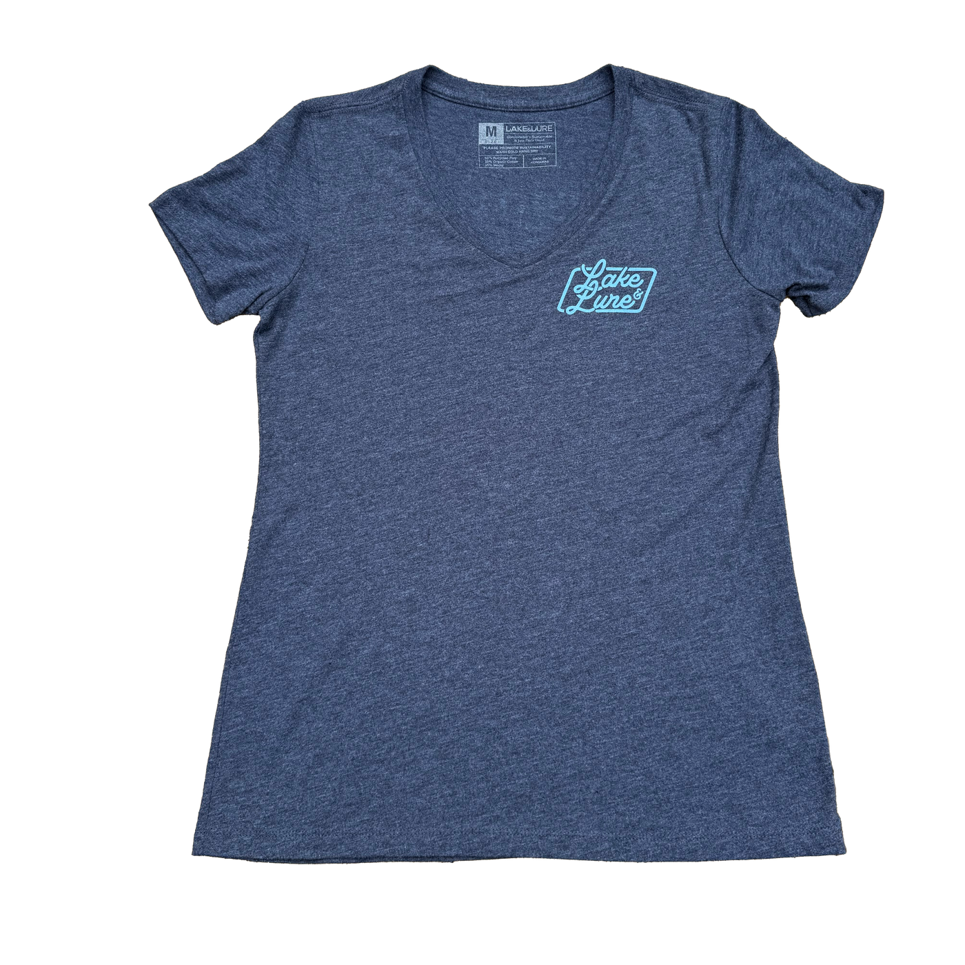 Deep Creek Lake 100 Year V-Neck Tee - Womens